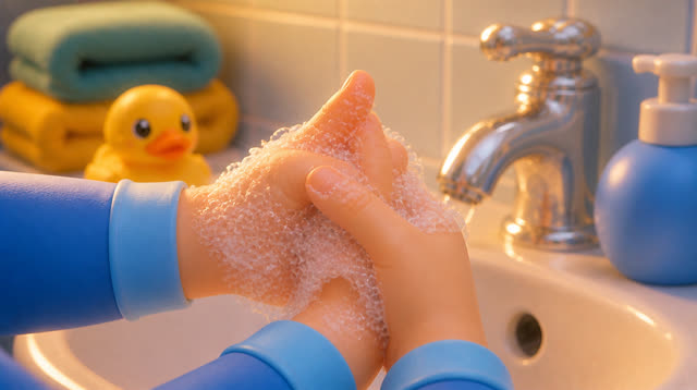 Scene 11 - Wash, Wash, Wash Your Hands!