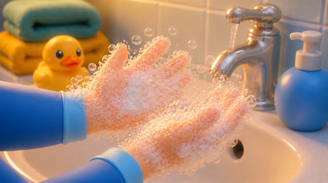 Scene 12 - Wash, Wash, Wash Your Hands!