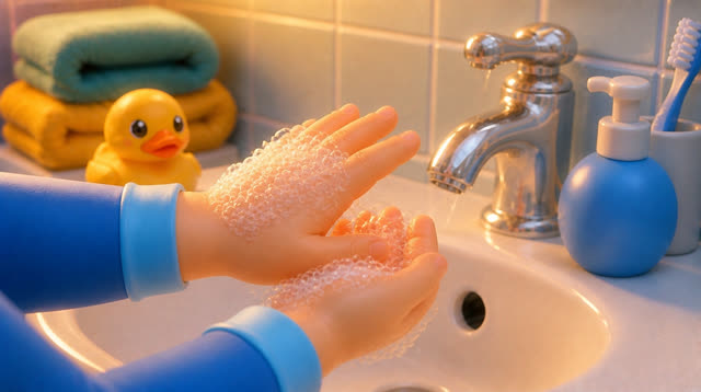 Scene 13 - Wash, Wash, Wash Your Hands!