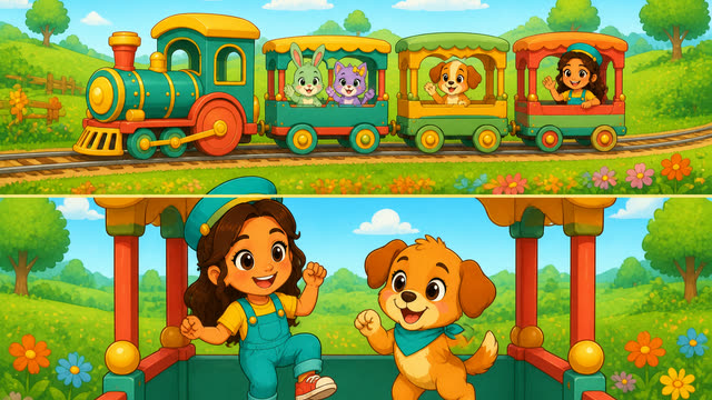 Scene 5 - O Trenzinho dos Animais