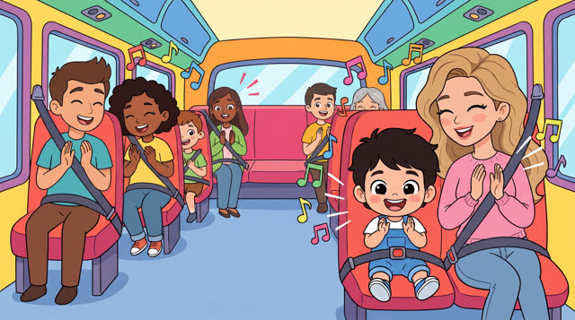 Scene 2 - Wheels go round and round