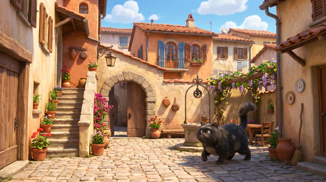 Scene 6 - Il Gattone
