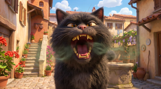 Scene 8 - Il Gattone