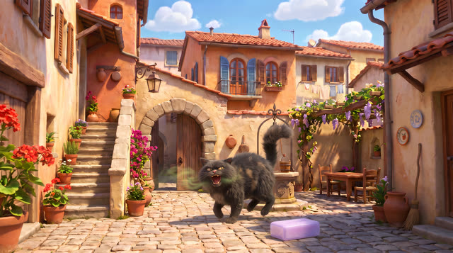 Scene 11 - Il Gattone
