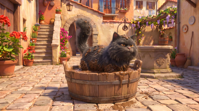 Scene 13 - Il Gattone