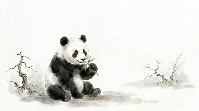 Scene 17 - La Petite Fille et le Panda Ami