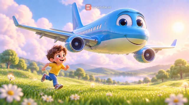 Scene 6 - The Little Blue Plane