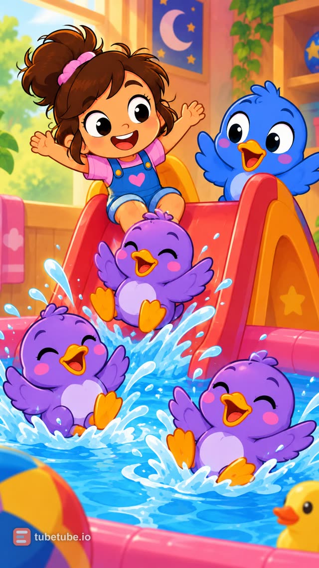 Scene 18 - Five Little Ducks Find Their Colours