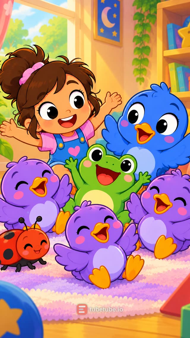 Scene 19 - Five Little Ducks Find Their Colours