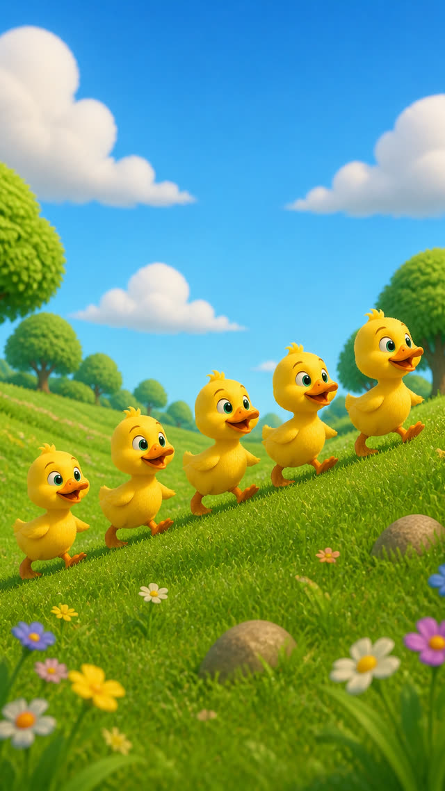 Scene 2 - Five Little Ducks Went Swimming