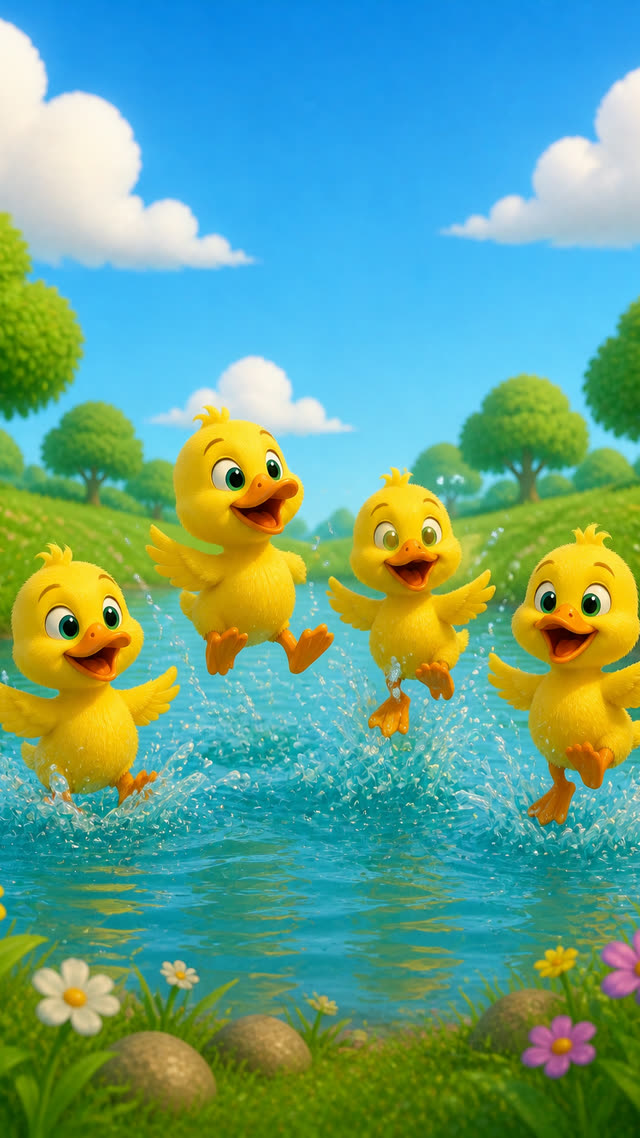 Scene 5 - Five Little Ducks Went Swimming
