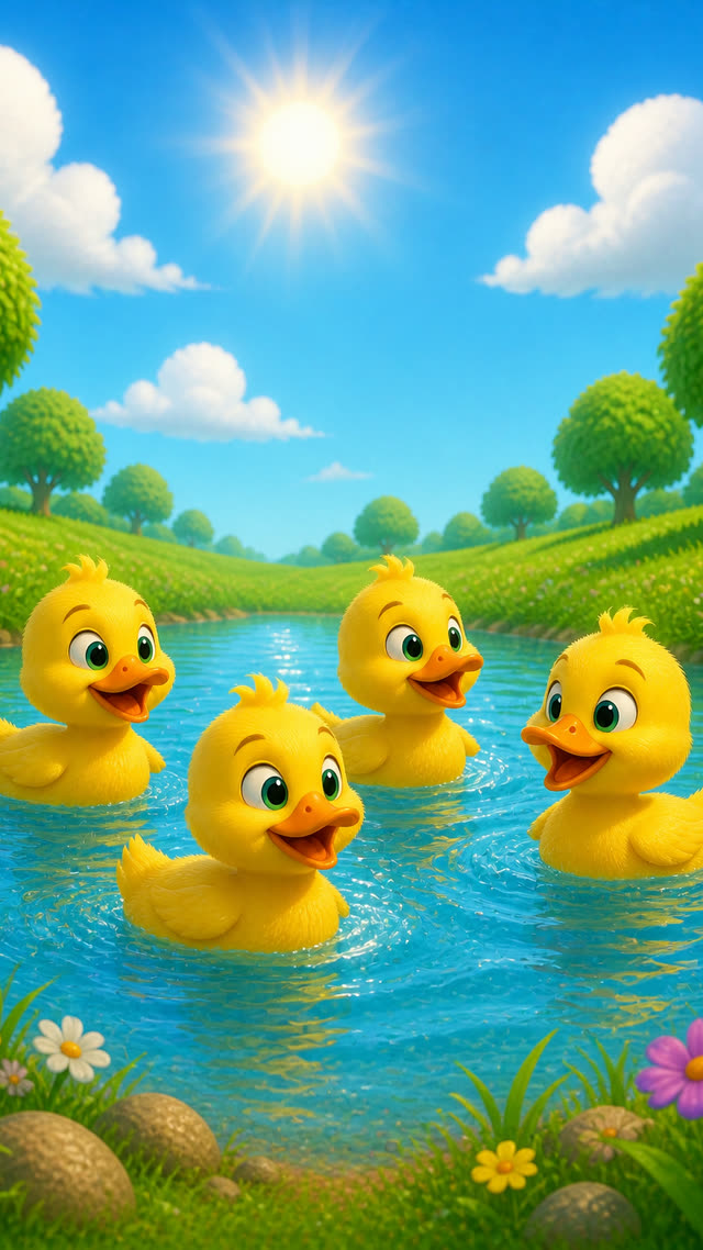 Scene 6 - Five Little Ducks Went Swimming