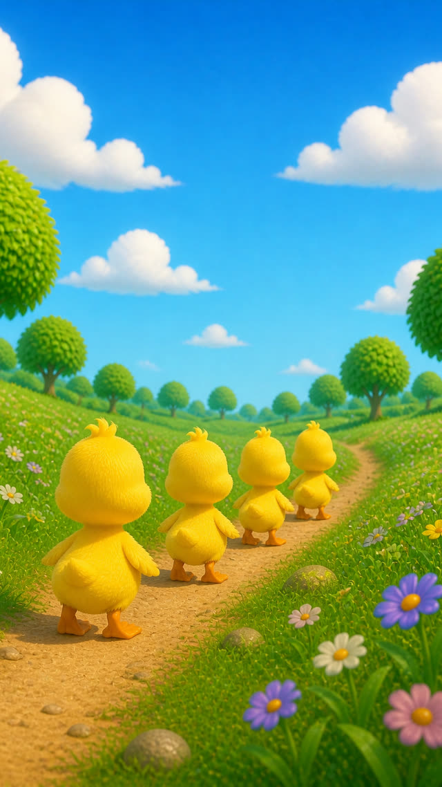 Scene 8 - Five Little Ducks Went Swimming