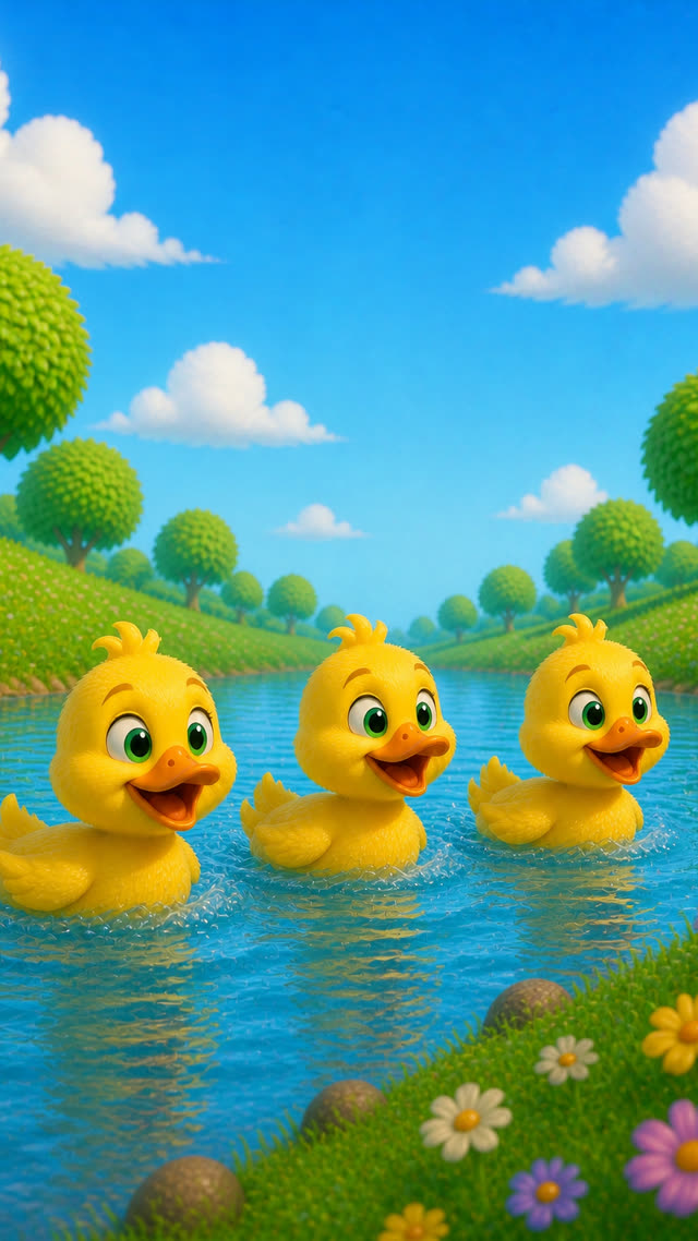 Scene 13 - Five Little Ducks Went Swimming