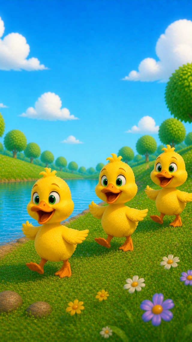 Scene 14 - Five Little Ducks Went Swimming