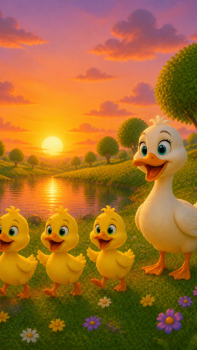 Scene 15 - Five Little Ducks Went Swimming