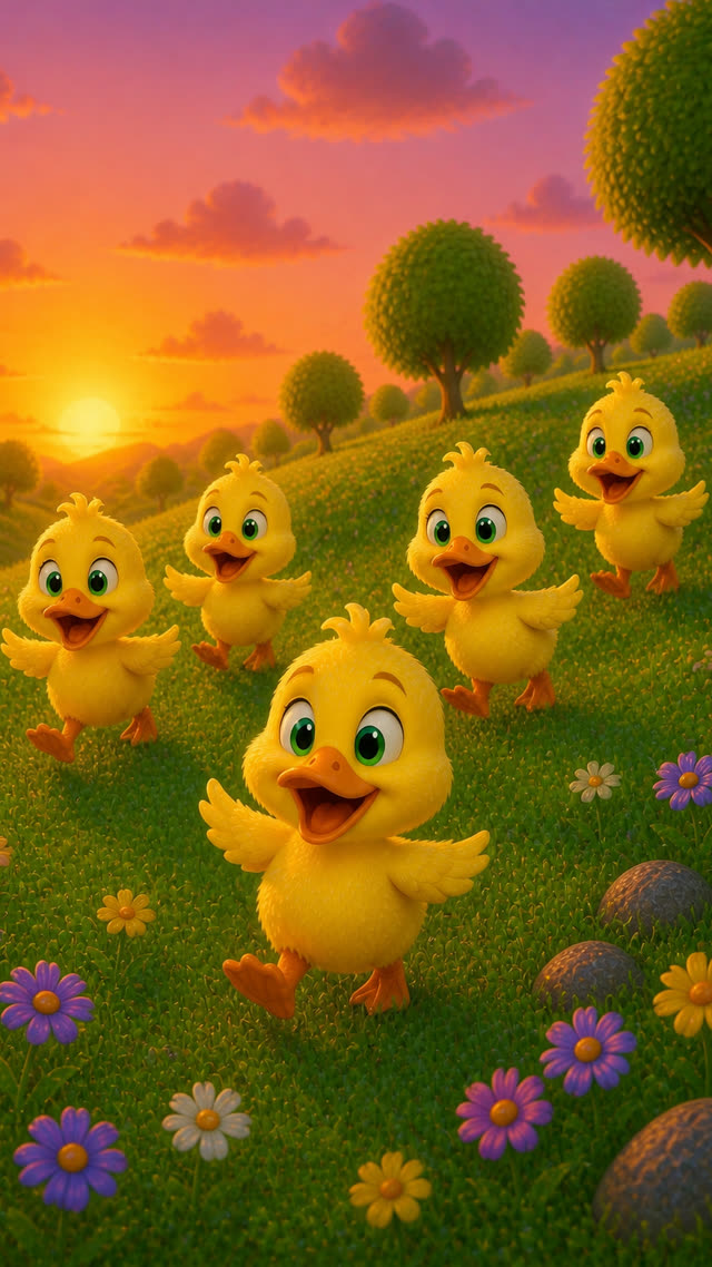 Scene 18 - Five Little Ducks Went Swimming