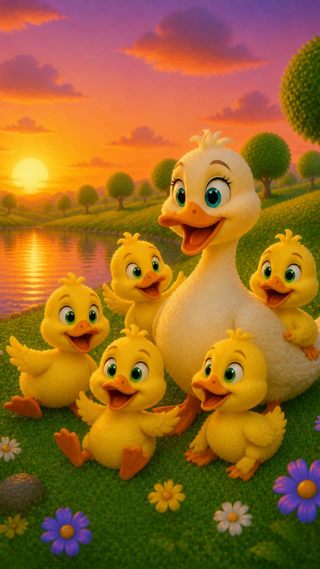 Scene 19 - Five Little Ducks Went Swimming