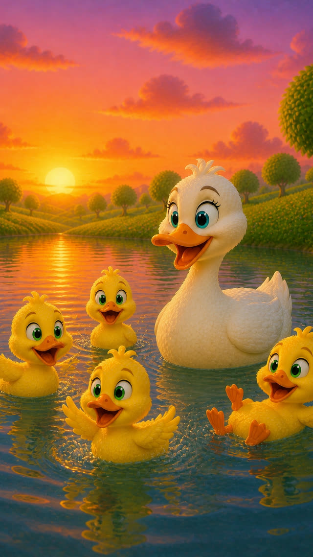 Scene 20 - Five Little Ducks Went Swimming