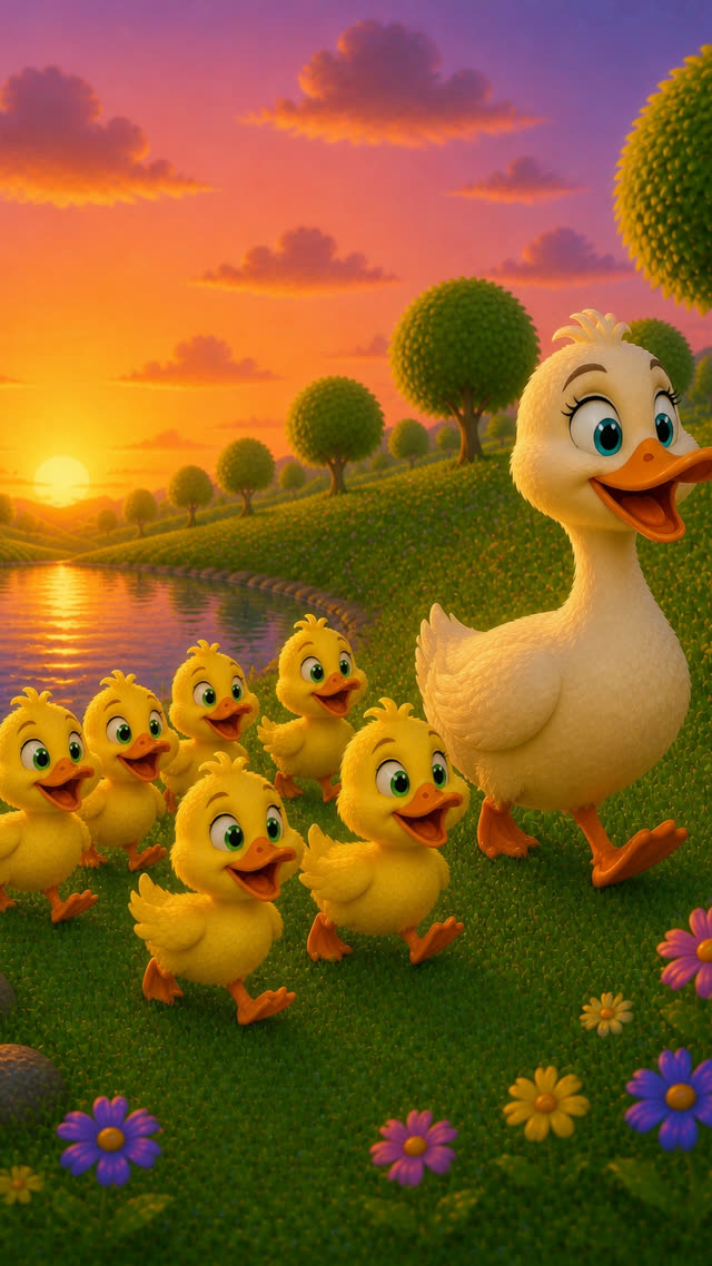 Scene 21 - Five Little Ducks Went Swimming