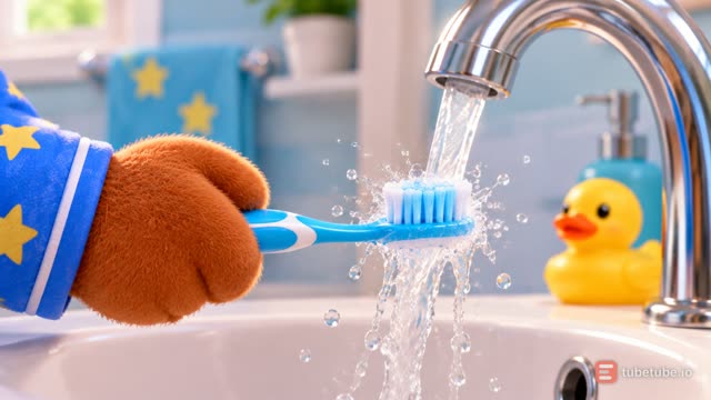 Scene 9 - Brush, Brush, Brush Your Teeth!