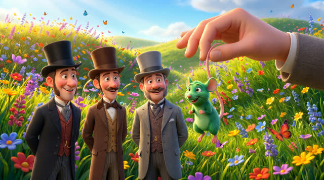 Scene 5 - Une Souris Verte