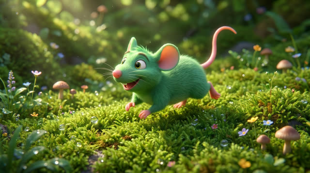 Scene 13 - Une Souris Verte