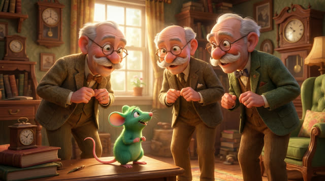 Scene 14 - Une Souris Verte