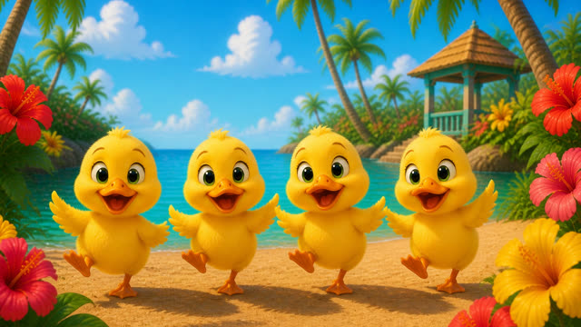 Scene 6 - 5 Little Ducks