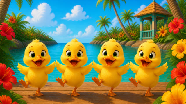 Scene 7 - 5 Little Ducks