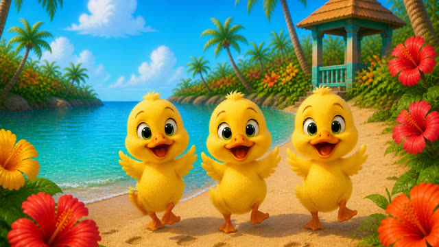 Scene 12 - 5 Little Ducks