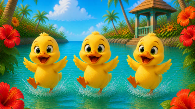 Scene 13 - 5 Little Ducks