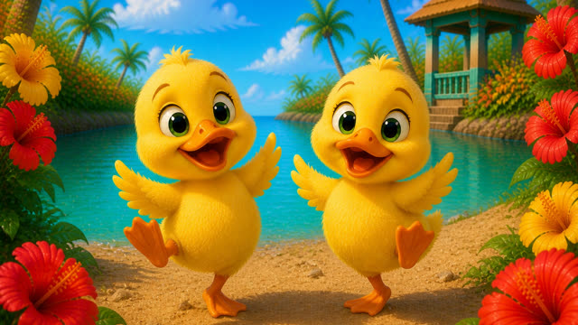 Scene 15 - 5 Little Ducks