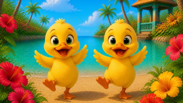 Scene 16 - 5 Little Ducks