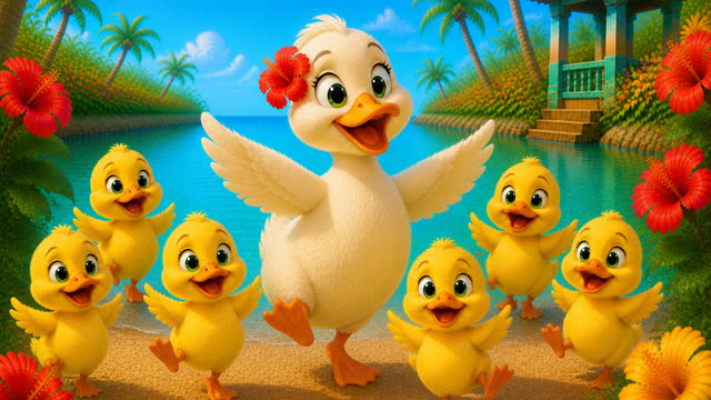 Scene 22 - 5 Little Ducks