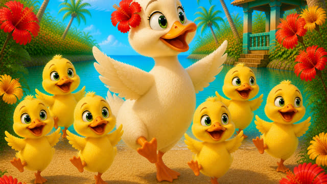Scene 24 - 5 Little Ducks