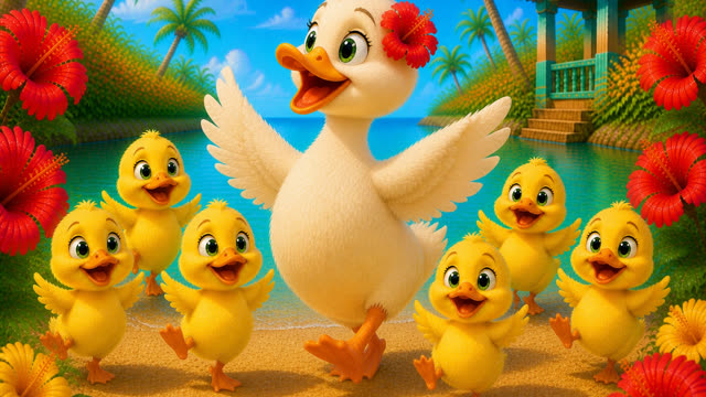 Scene 25 - 5 Little Ducks