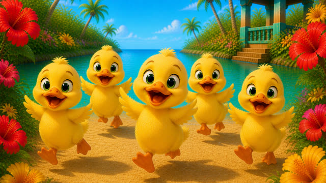 Scene 26 - 5 Little Ducks