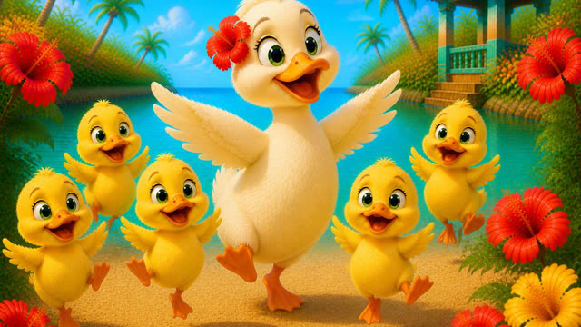 Scene 27 - 5 Little Ducks
