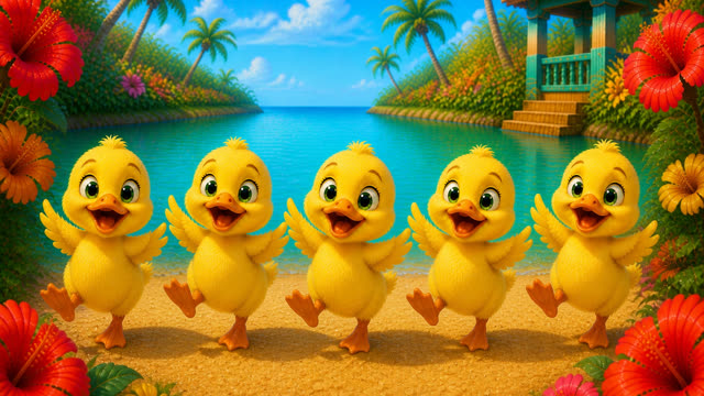 Scene 29 - 5 Little Ducks