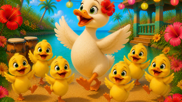 Scene 30 - 5 Little Ducks