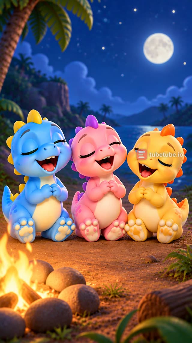 Scene 17 - Les petits dinos rigolos