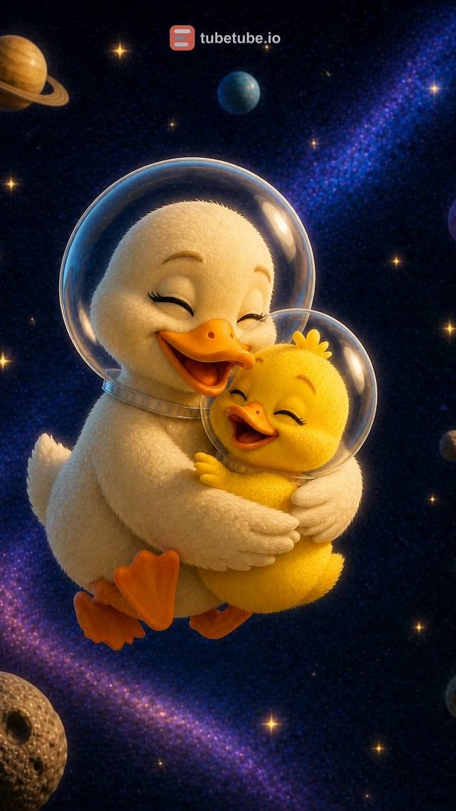 Scene 17 - Five Little Ducks in Space
