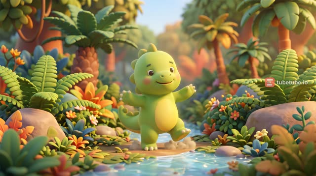 Scene 3 - DINO DANCE!