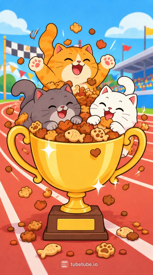 Scene 6 - THE CHUBBY CAT OLYMPICS! 🐱🏆