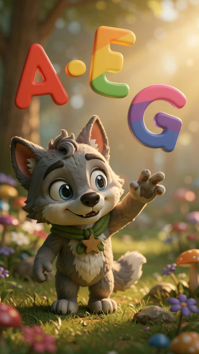 Scene 1 - Wylie says the Alphabet!