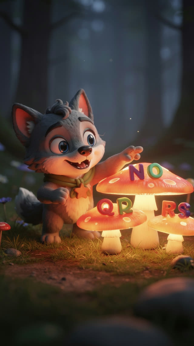 Scene 3 - Wylie says the Alphabet!