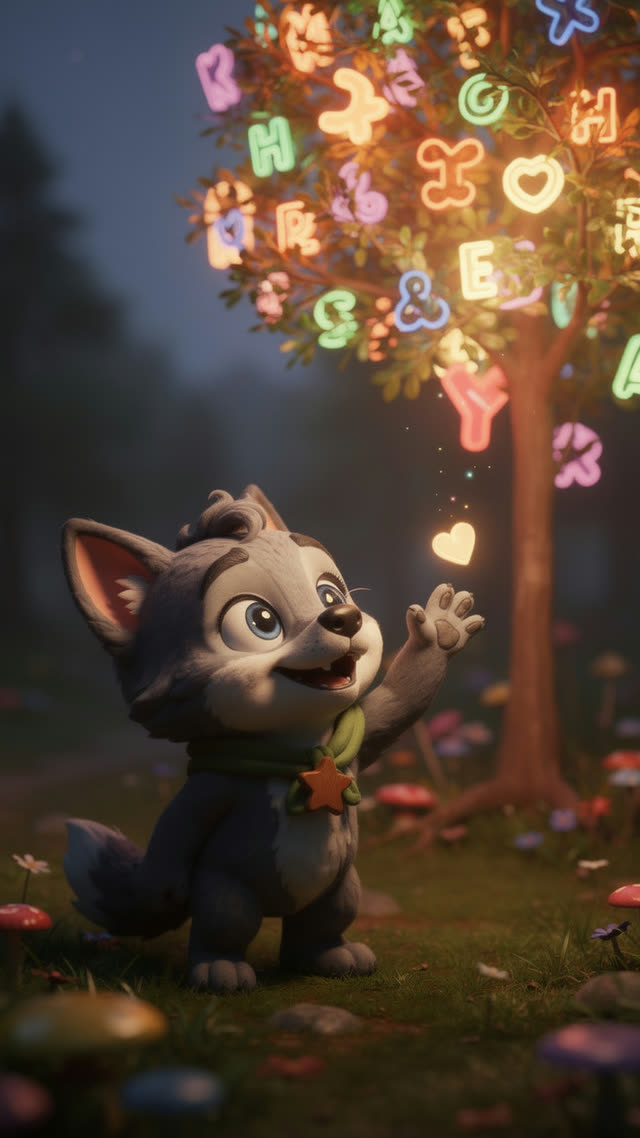 Scene 4 - Wylie says the Alphabet!