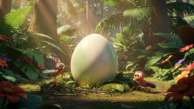 Scene 1 - Dino Counting