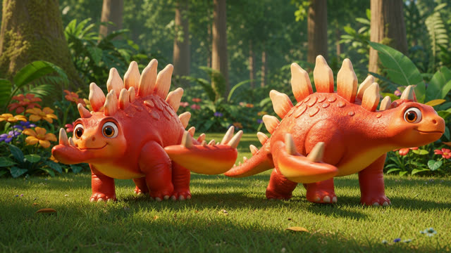 Scene 9 - Dino Counting